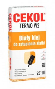 cekol termo w2 cekol termo w2 klej do zatapiania siatki