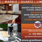 Granit w Londynie / Marmur / Piaskowiec / Kwarc / blaty kuchenne Londyn / schody / kominki w UK