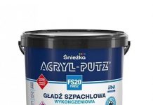 ŚNIEŻKA ACRYLPUTZ FS20 FINISZ śnieżka acrylpuc fs 20 finisz