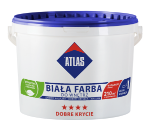 ATLAS BIAŁA FARBA DO WNĘTRZ