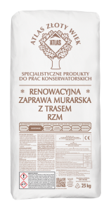RENOWACYJNA ZAPRAWA MURARSKA Z TRASEM RZM