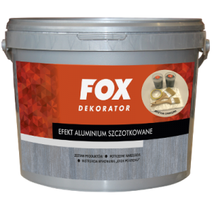 FOX-DEKORATOR ALUMINIUM SZCZOTKOWANE