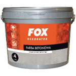 FOX-DEKORATOR FARBA BETONOWA FOX-DEKORATOR FARBA BETONOWA