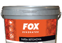 FOX-DEKORATOR FARBA BETONOWA FOX-DEKORATOR FARBA BETONOWA