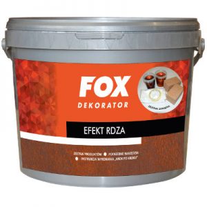 FOX-DEKORATOR RDZA