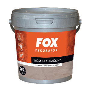 FOX-DEKORATOR WOSK DEKORACYJNY