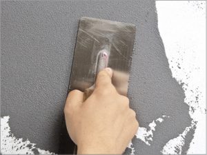 Technika nakładania farby strukturalnej