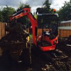 Usługi koparka, roboty ziemne