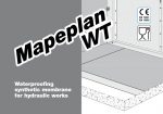 MAPEPLAN PVC WT MAPEI Mapeplan PVC WT