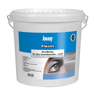 Farba akrylowa biała do wnętrz
