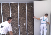 Przedścianka z płyty g-k Przedścianka z płyty g-k