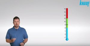 Uwaga temperatura Knauf r10