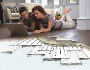 wylewka na ogrzewanie podłogowe Knauf