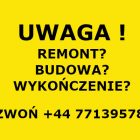 Usługi budowlane, wykończeniowe, remontowe.
